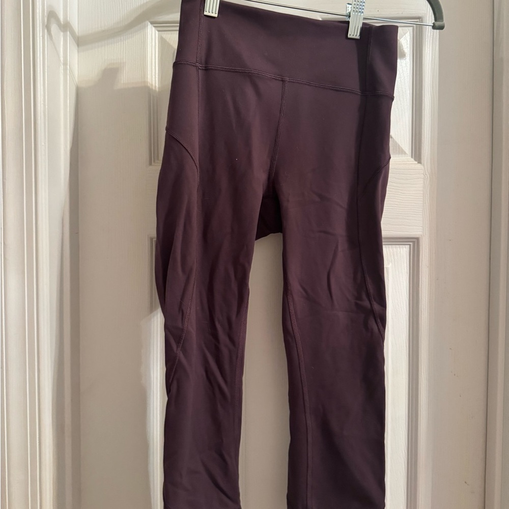 Lululemon Athletica Purple Capri Pants
